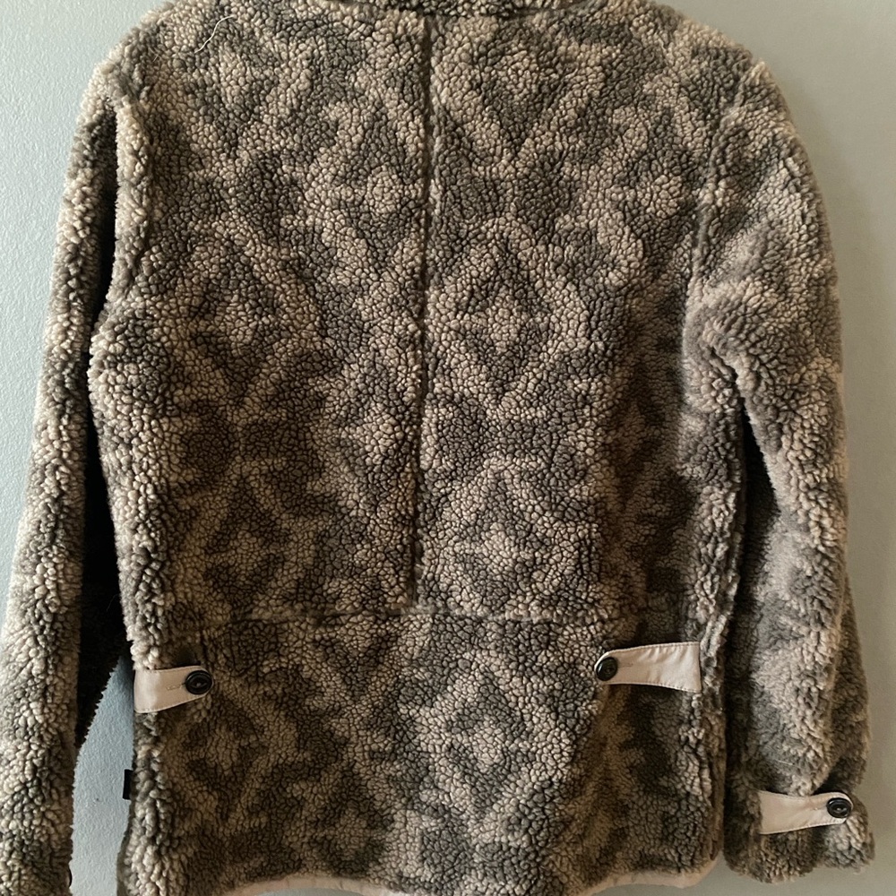Patagonia Brown Patterned Fleece Jacket - image 2